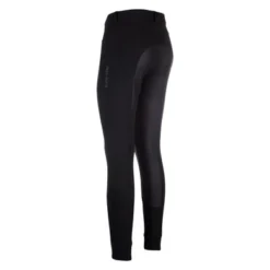 Euro-Star Rijbroek Carina Full Grip Dames Zwart