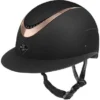 Fair Play Cap Apoleus Rosegold Wide Visor Zwart -Aanbiedingen Ruiter Set Winkel fp 05138 1010 apoleus rosegold w v left side.0e2863