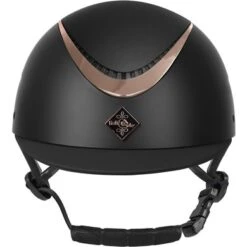 Fair Play Cap Apoleus Rosegold Zwart -Aanbiedingen Ruiter Set Winkel fp 05140 1010 apoleus rosegold front.01c605