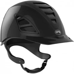 GPA Cap Speed Air 4S TLS Zwart Shiny