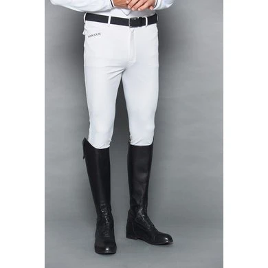Harcour Rijbroek Costas Fix System Grip Wit 4 Harcour Rijbroek Costas Fix System Grip Wit - Afbeelding 2