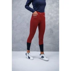 Harcour Rijbroek Jaltika Fix System Dames Robijnrood 32