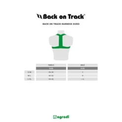 Back On Track Harnas Posture Reminder Zwart -Aanbiedingen Ruiter Set Winkel harnesssizes backontrack 44729170.7e7cdc