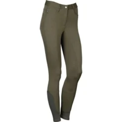 Harry's Horse Rijbroek Redwood Full Grip Legergroen