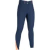 HKM Rijbroek Lyon Siliconen Zitvlak Donkerblauw -Aanbiedingen Ruiter Set Winkel hkm 13534 6900.985c50