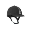 Horka Cap Hawk Leer Black Vent. Zwart