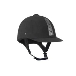 Horka Cap Hawk Leer Black Vent. Zwart