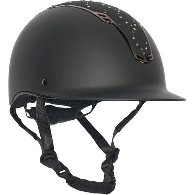 Imperial Riding Cap Olania Crystal Zwart/Zwart 3 Imperial Riding Cap Olania Crystal Zwart/Zwart