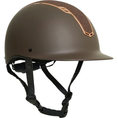 Imperial Riding Cap Olania Bruin/Roségoud 3 Imperial Riding Cap Olania Bruin/Roségoud
