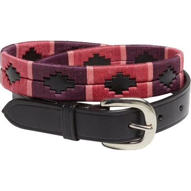 Kieffer Riem Buenos Aires Zwart/Bordeaux/Roze 3 Kieffer Riem Buenos Aires Zwart/Bordeaux/Roze