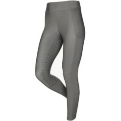 LeMieux Rijlegging Pull On Siliconen Zitvlak Grijs -Aanbiedingen Ruiter Set Winkel lmx pullon breeches grey 2.5d0015