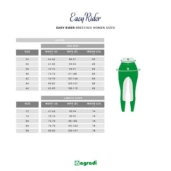 Easy Rider Rijbroek Dames Zohra Flex Knee SK Wit 34 -Aanbiedingen Ruiter Set Winkel maattabel rijbroeken easyrider women.773b33 2