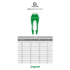 EQODE By Equiline Legging Dodie Full Grip Blauw -Aanbiedingen Ruiter Set Winkel maattabel rijbroeken eqode.b84253 5