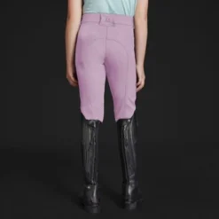 Mountain Horse Rijbroek Crown Junior Mouve Pink -Aanbiedingen Ruiter Set Winkel mh crown breeches pink jr back.a7a90a