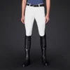 Mountain Horse Rijbroek Robin Knee Grip Heren Wit -Aanbiedingen Ruiter Set Winkel mh robin white front kopiera.dea4ce