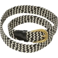Mountain Horse Riem Tri-Color Zwart One Size