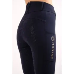 Montar Rijlegging Makayla Pull On Gold Logo Full Grip Navy -Aanbiedingen Ruiter Set Winkel mon montar 22132 73 4.fe2a40