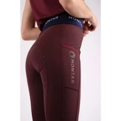 Montar Rijbroek Kehlani Full Grip Plum -Aanbiedingen Ruiter Set Winkel montar 22117 33 kehlani logotape waistband1.54b363