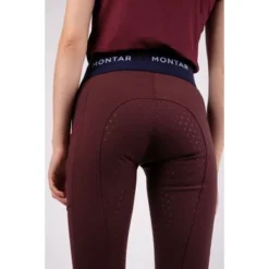 Montar Rijbroek Kehlani Full Grip Plum -Aanbiedingen Ruiter Set Winkel montar 22117 33 kehlani logotape waistband6.57eed2