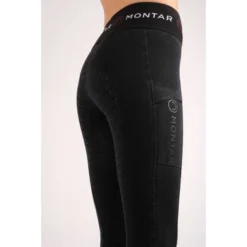 Montar Rijlegging Valeria Full Grip Denim Zwart -Aanbiedingen Ruiter Set Winkel montar 22122 03 valeria logo tape wide1.7f4a65