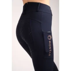 Montar Rijlegging Michelle Rosegold Logo Navy -Aanbiedingen Ruiter Set Winkel montar 22229 7 michelle pull on w rosegold logo2.a2acd4