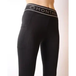 Montar Rijlegging Viv Logotape Junior Zwart -Aanbiedingen Ruiter Set Winkel montar 23123 43 malani viv wide logo tape details1.baaec3 1