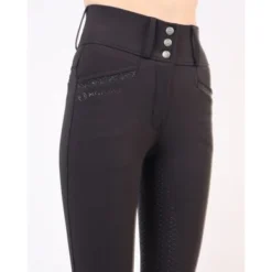 Montar Rijbroek Kirstin Extra Highwaist Swarowski Tape Full Grip Zwart -Aanbiedingen Ruiter Set Winkel montar 23214 43 5.52de46