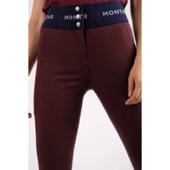 Montar Rijbroek Kehlani Full Grip Plum -Aanbiedingen Ruiter Set Winkel montar montar 22117 33 kehlani logotape waistband2.80ad1e