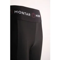 Montar Rijlegging Valeria Full Grip Zwart -Aanbiedingen Ruiter Set Winkel montar montar 22122 43 valeria logo tape wide black fg detail4.c50545