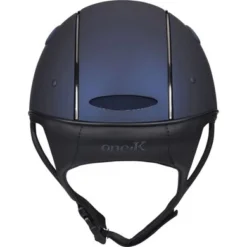 OneK Cap Defender Pro Matt Navy/Chroom -Aanbiedingen Ruiter Set Winkel onek 1k20040114 1.3fa31d