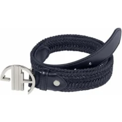 Pikeur Riem Gevlochten Nightblue 85cm