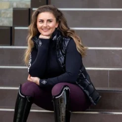 Mrs. Ros Rijbroek Infinity High Waist Burgundy -Aanbiedingen Ruiter Set Winkel ros 6n3a3615.650b61