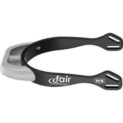 Sprenger Sporen Fairrider Half Vlak Zwart/Silver 20mm