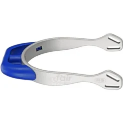 Sprenger Sporen Fairrider Half Vlak Silver/Blauw 20mm