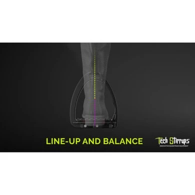 Tech Stirrups Stijgbeugels Venice FIT Zil/Bruin Adult 6 Tech Stirrups Stijgbeugels Venice FIT Zil/Bruin Adult - Afbeelding 4