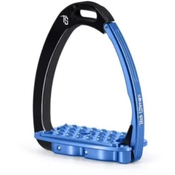Tech Stirrups Stijgbeugels Venice EVO Zwart/Blauw Adult