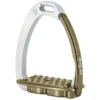 Tech Stirrups Stijgbeugels Venice EVO Zilver/Bruin Adult -Aanbiedingen Ruiter Set Winkel techstirrups venice evo silver brown adult.881067