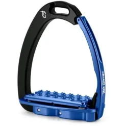 Tech Stirrups Stijgbeugels Venice Plus EVO Zwart/Blauw Adult