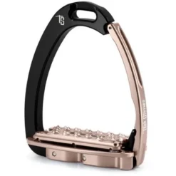 Tech Stirrups Stijgbeugels Venice Plus EVO Zwart/Rosé Adult