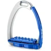 Tech Stirrups Stijgbeugels Venice Plus EVO Zilv/Blauw Adult -Aanbiedingen Ruiter Set Winkel techstirrups venice plus evosilver blue adult.ec4601
