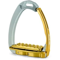 Tech Stirrups Stijgbeugels Venice Plus EVO Zilver/Goud Adult
