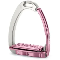 Tech Stirrups Stijgbeugels Venice Pony Plus Zilver/Roze Pony