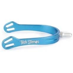 Tech Stirrups Sporen Verona Extra Lang Blauw