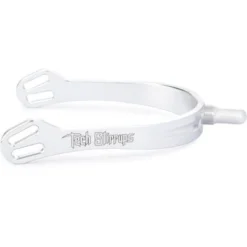 Tech Stirrups Sporen Verona Extra Lang Zilver