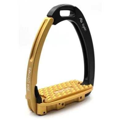 Tech Stirrups Stijgbeugels Venice FIT Zwart/Goud Adult 3 Tech Stirrups Stijgbeugels Venice FIT Zwart/Goud Adult