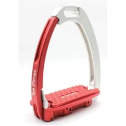 Tech Stirrups Stijgbeugels Venice FIT Zilv/Rood Adult