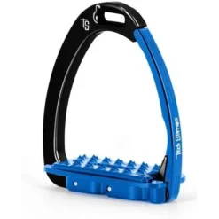 Tech Stirrups Stijgbeugels Venice Sloped Zwart/Blauw Pony