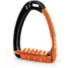 Tech Stirrups Stijgbeugels Venice Sloped EVO Zw/Oranje Adult