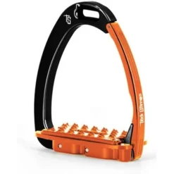 Tech Stirrups Stijgbeugels Venice Sloped EVO Zw/Oranje Adult