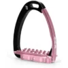 Tech Stirrups Stijgbeugels Venice Sloped Zwart/Roze Pony